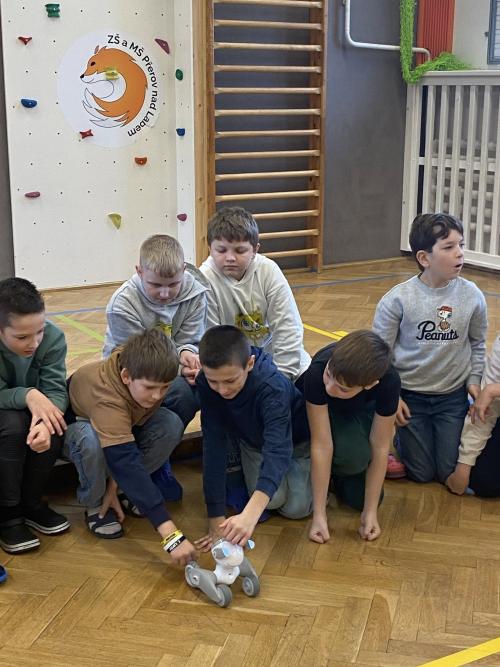 Projektové dopoledne s roboty 8.12.