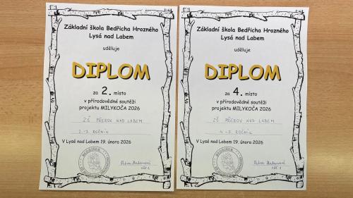 Přírodovědná soutěž - Milikoča